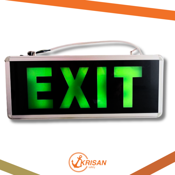 Emergency Exit Sign