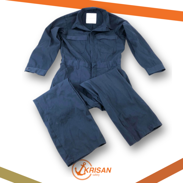 Reusable Coverall Suit – Navy Blue