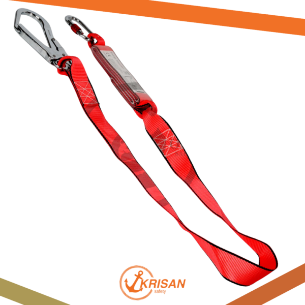 SAFETY DOUBLE LANYARD WITH SHACK TYPE DS-06